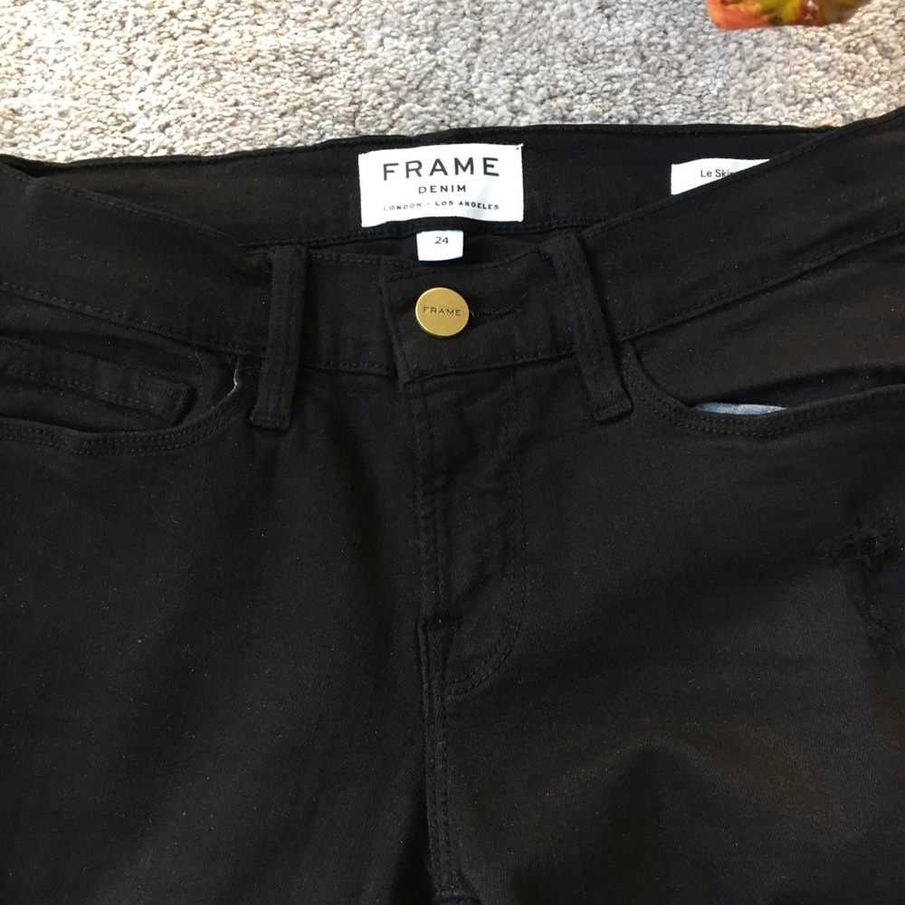 Frame Le Color rip skinny jeans - Picture 7 of 8